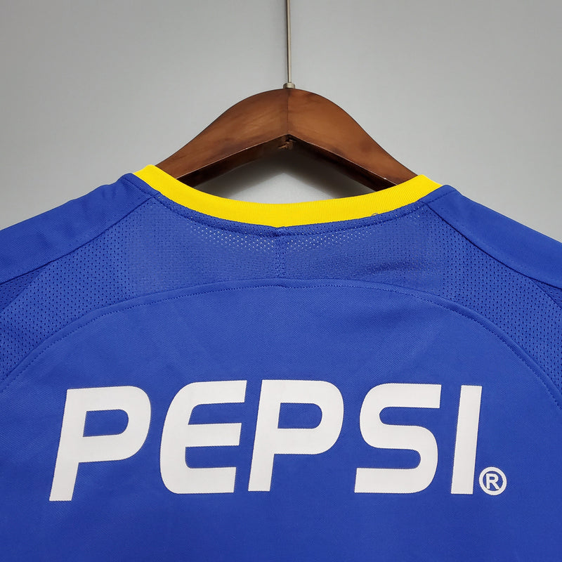 Camisa Boca Juniors Titular 03/04 - Versão Retro  (Importação)