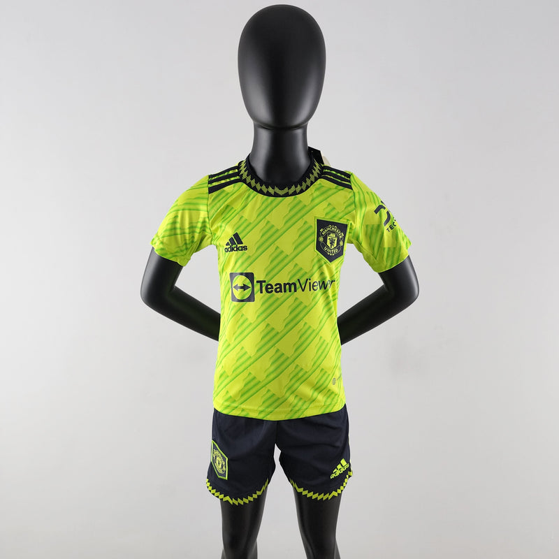 Kit Infantil Manchester United III 22/23 (Importação)