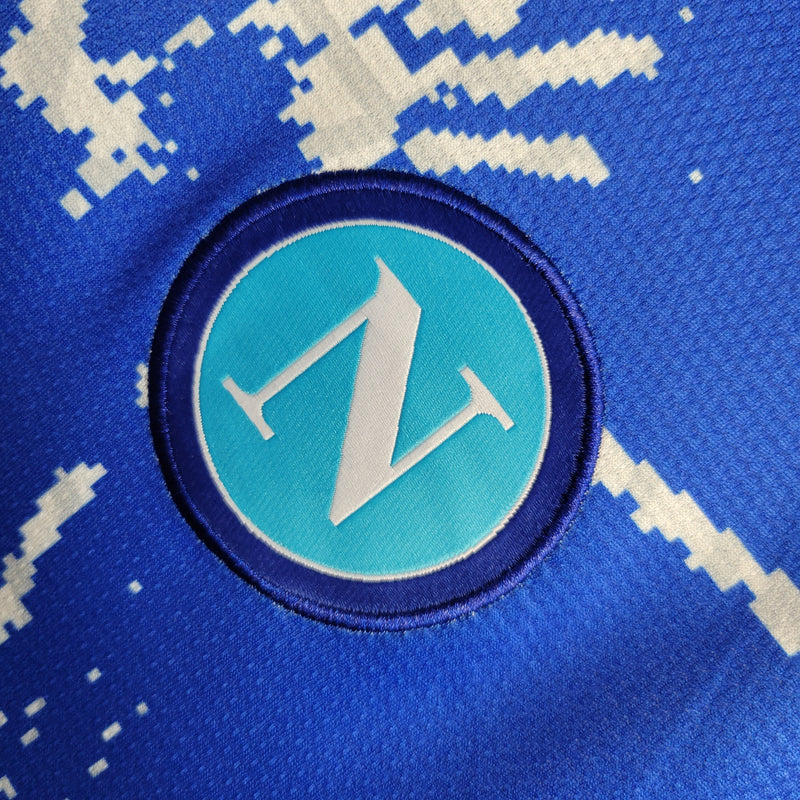 Camisa Napoli Azul Edição Especial - 23/24 (Importação)