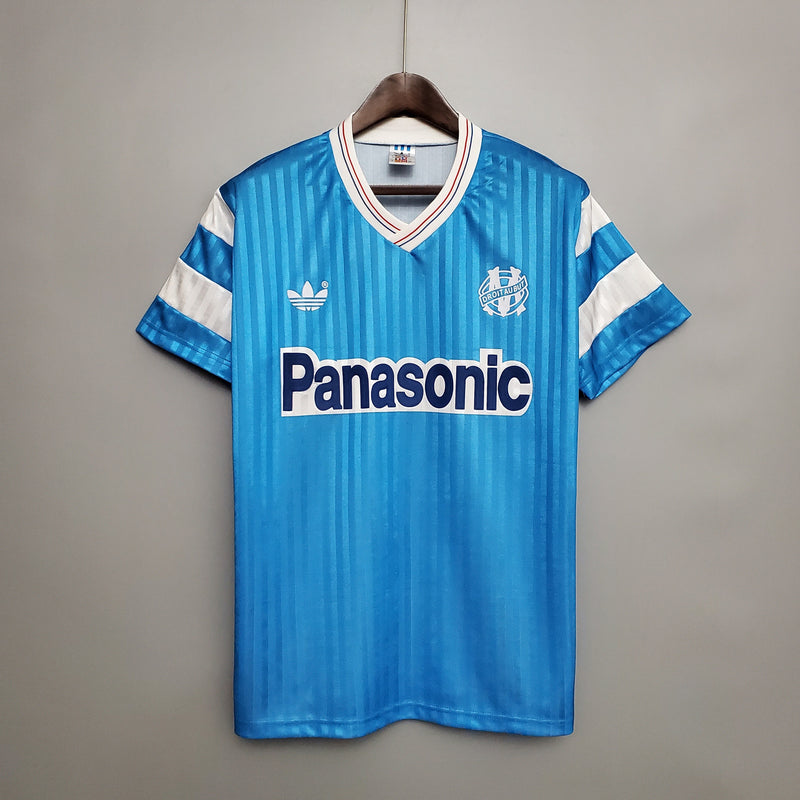 Camisa Olympique de Marseille Reserva 90/91 - Versão Retro (Importação)