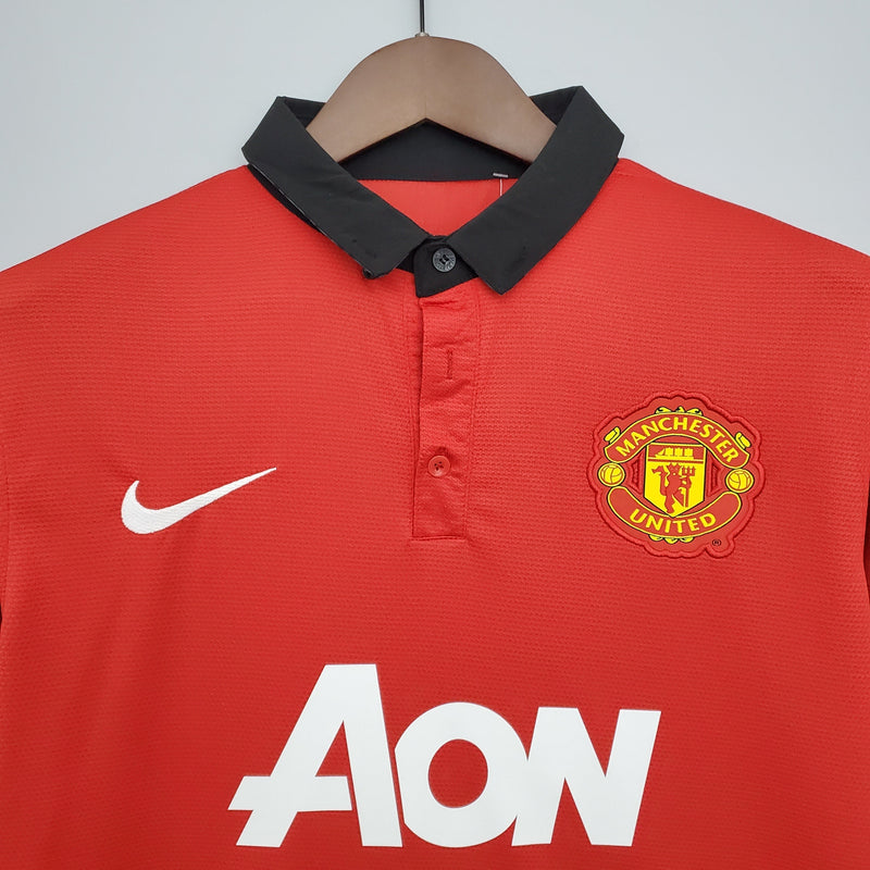 Camisa Manchester United Titular 13/14 - Versão Retro (Importação)