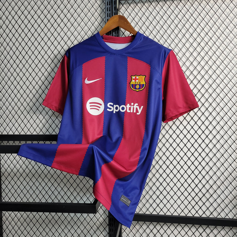 Camisa Barcelona Home 23/24 - Nike Torcedor Masculina - (Importação)