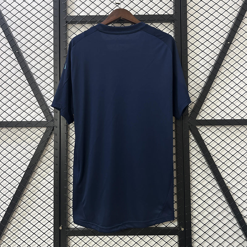 Camisa Flamengo Treino Azul Escuro  25/26  - Adidas Torcedor