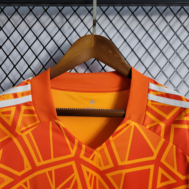 Camisa Cruzeiro Goleiro Laranja 22/23 - Versão Torcedor (Importação)