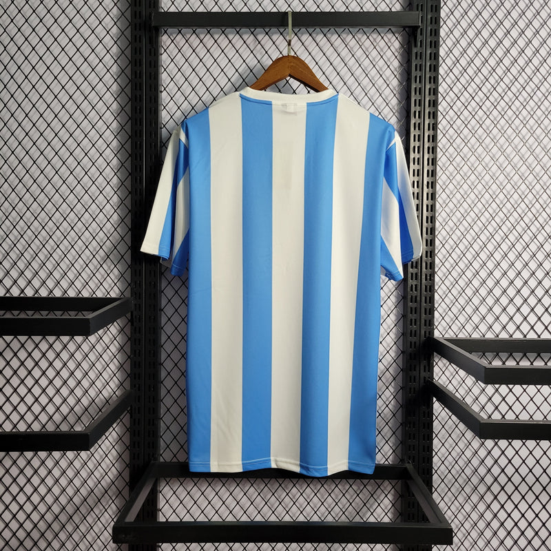 Camisa Argentina Titular 1986 - Versão Retro (Importação)