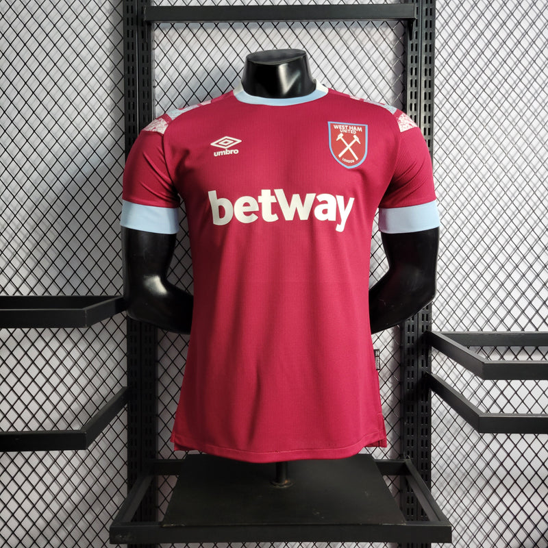 Camisa West Ham Titular 22/23 - Versão Jogador (Importação)