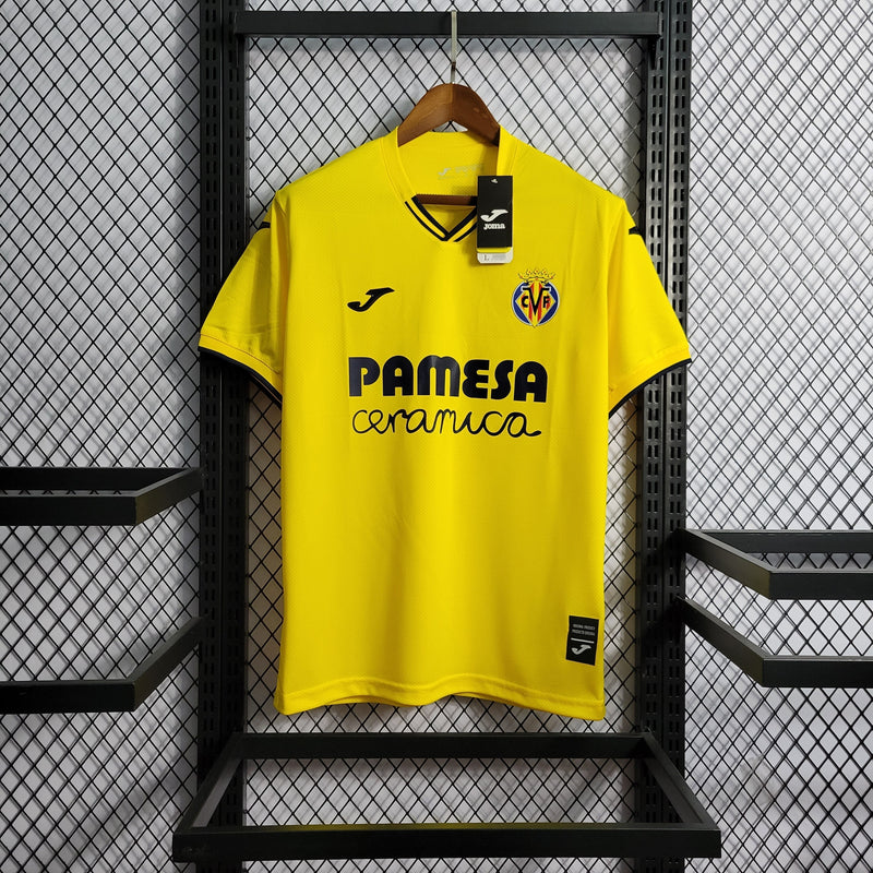 Camisa Villarreal Titular 22/23 - Versão Torcedor (Importação)