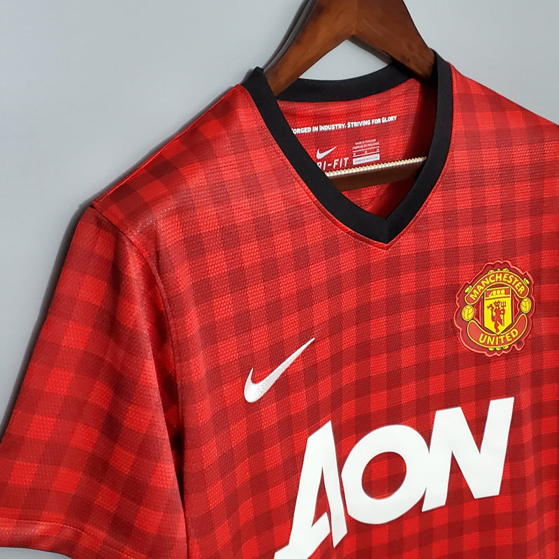 Camisa Manchester United Titular 12/13 - Versão Retro (Importação)