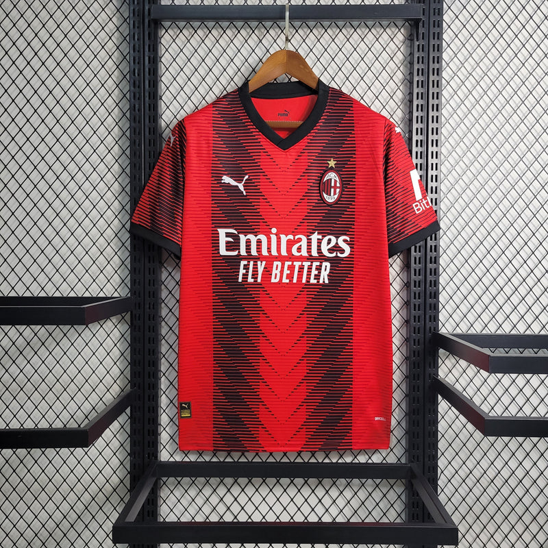 Camisa Milan Home 23/24 - Puma Torcedor Masculina