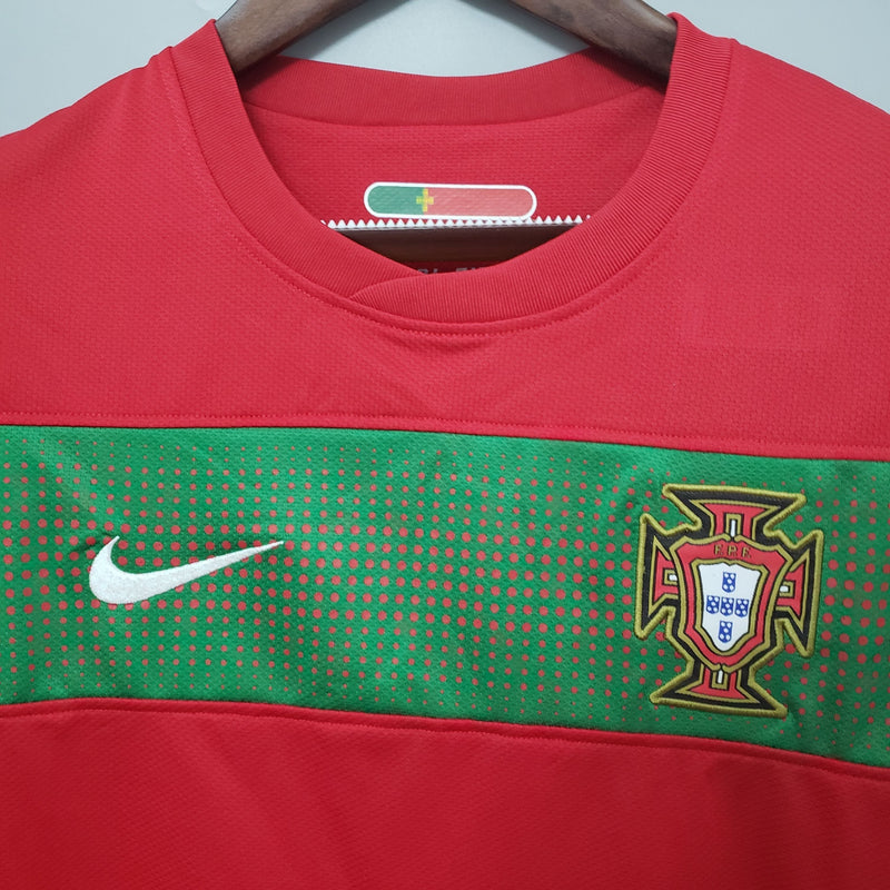 Camisa Portugal Titular 2010 - Versão Retro (Importação)