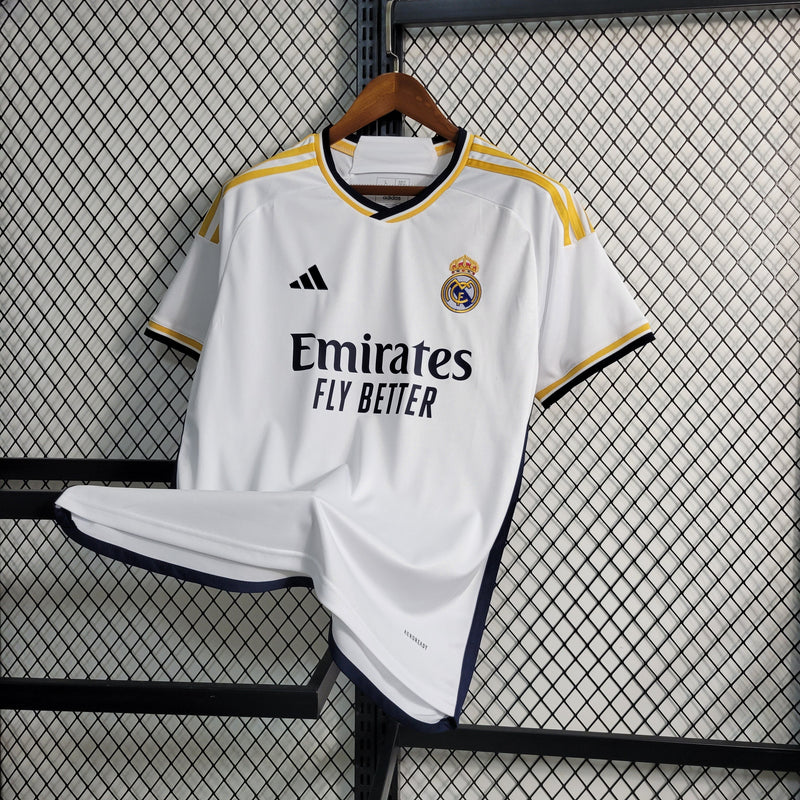 Camisa Real Madrid Home 23/24 - Adidas Torcedor Masculina - Lançamento  (Importação)