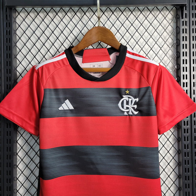 Kit Infantil Flamengo Titular 23/24 (Importação)