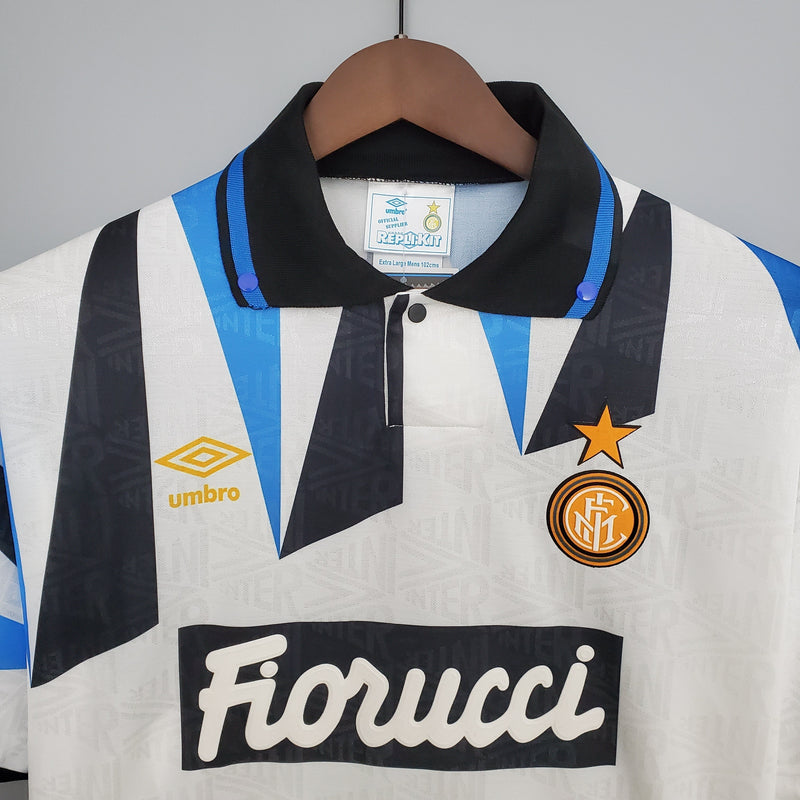 Camisa Inter de Milão Reserva 92/93 - Versão Retro (Importação)