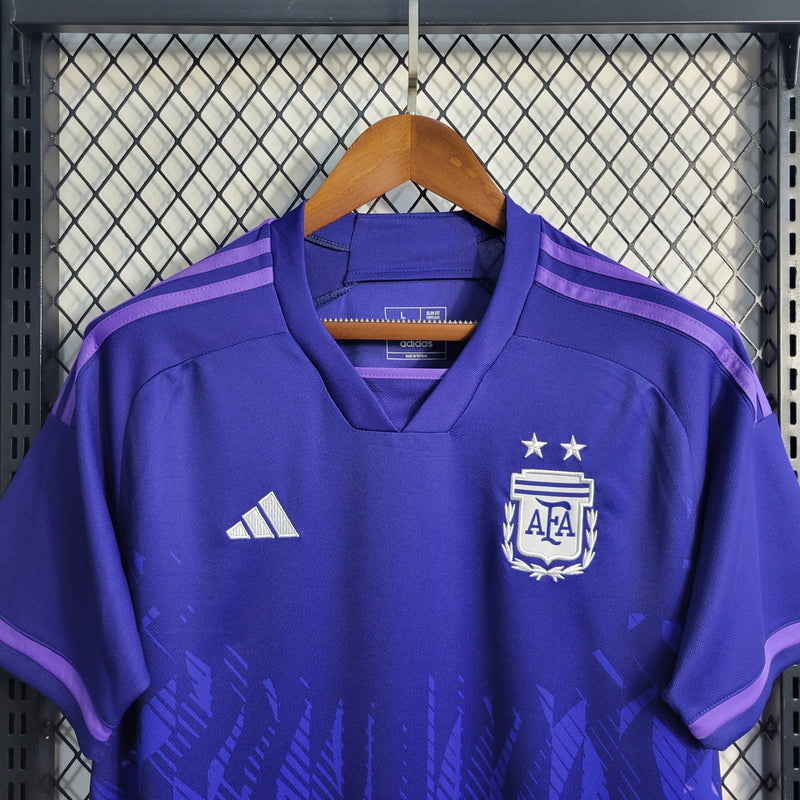 Argentina Away 23/24 - Adidas Torcedor Masculina (Importação)