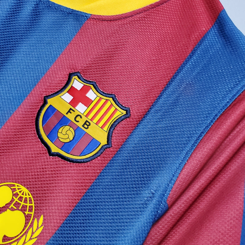 Camisa Barcelona Titular 10/11 - Versão Retro  (Importação)