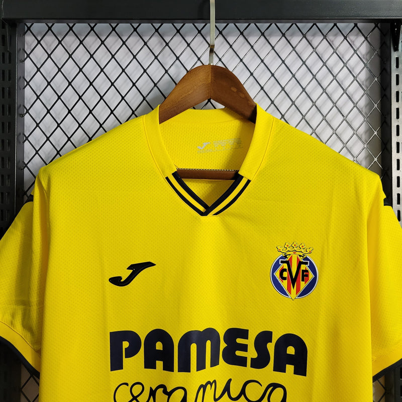 Camisa Villarreal Titular 22/23 - Versão Torcedor (Importação)