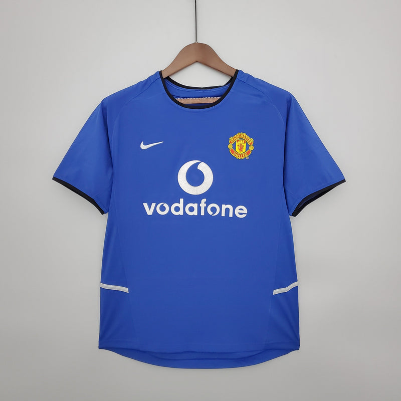 Camisa Manchester United Reserva 02/04 - Versão Retro (Importação)