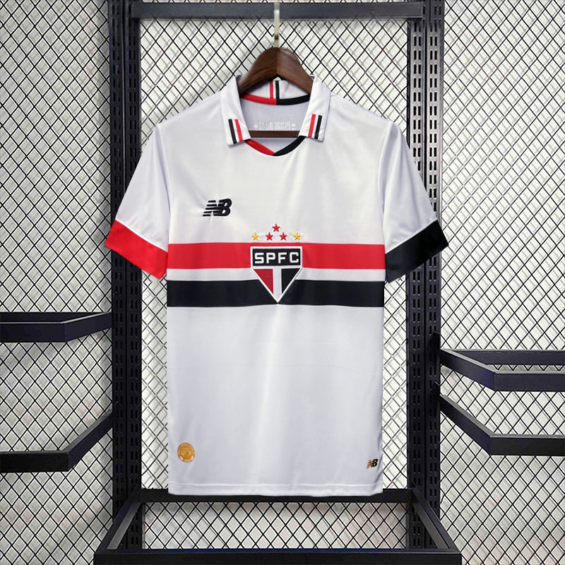 Camisa São Paulo Home New Balance 24/25 - Versão Torcedor (Importação)