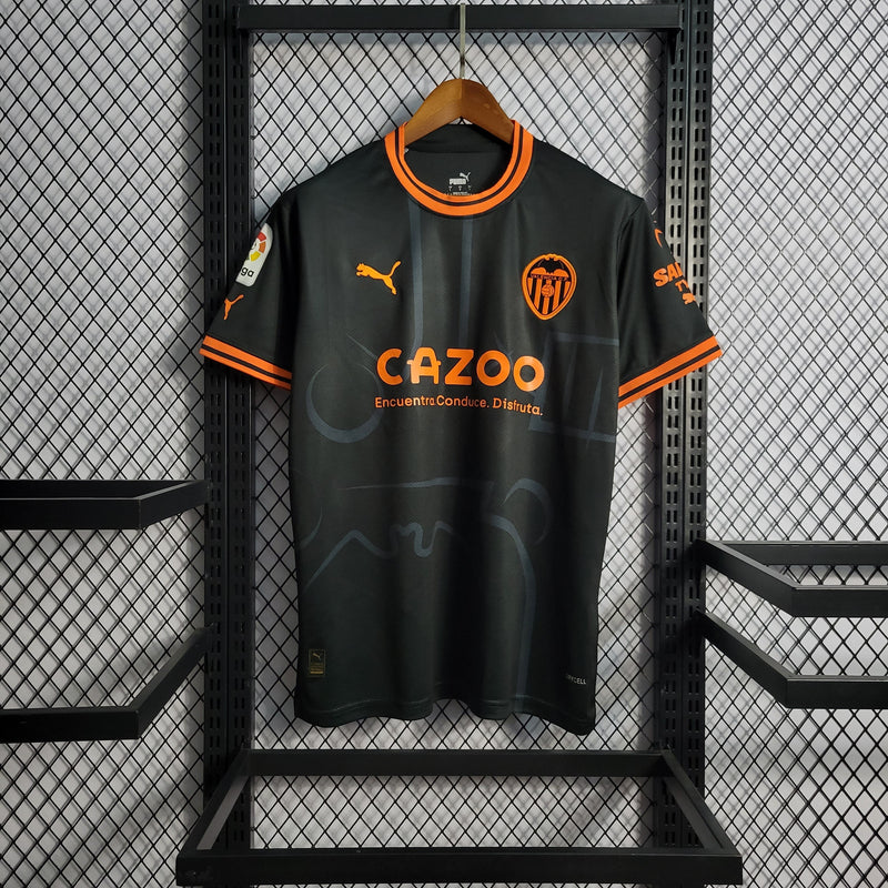 Camisa Valencia Reserva 22/23 - Versão Torcedor