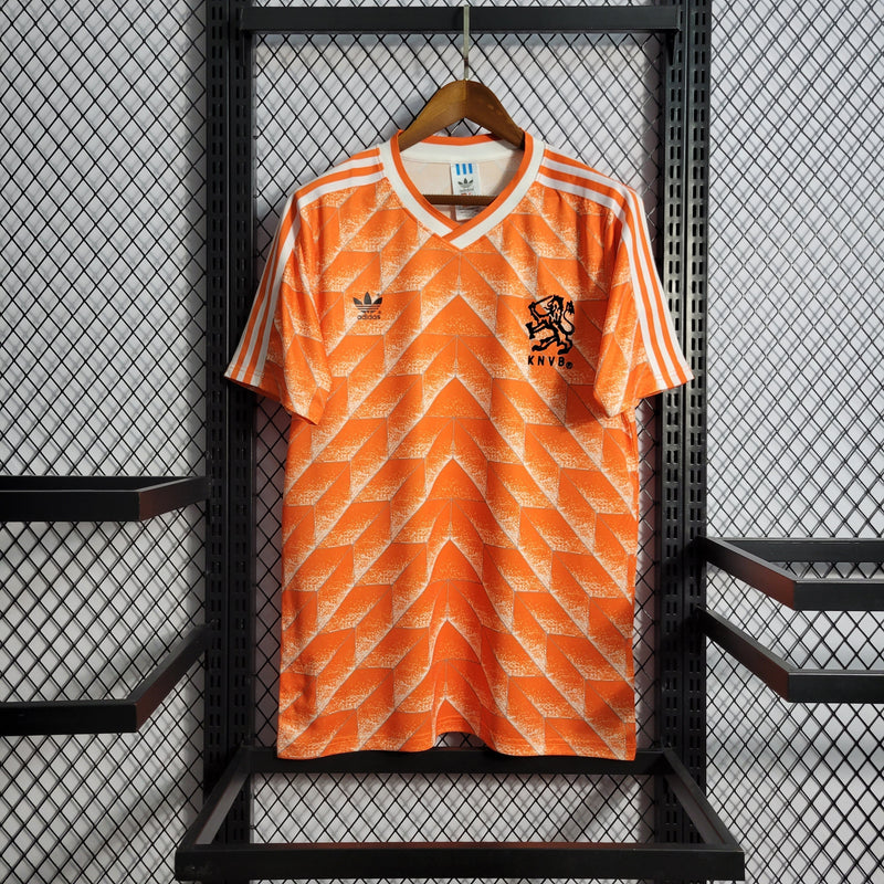 Camisa Holanda Titular 1988 - Versão Retro (Importação)