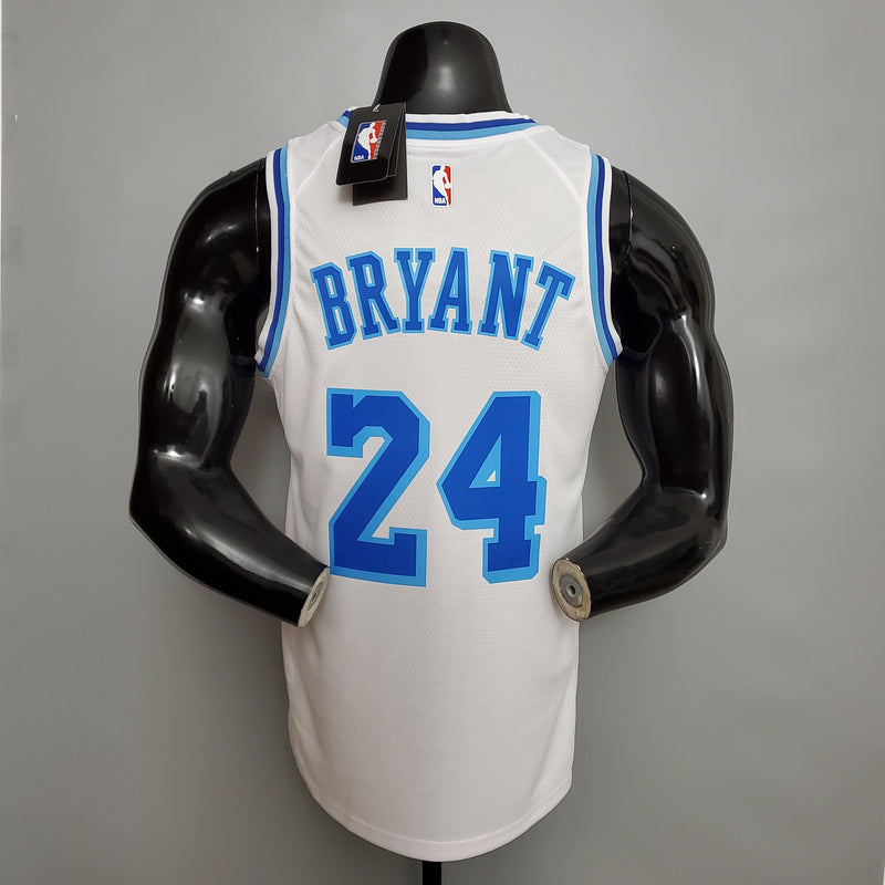 Camisa NBA Lakers #8 #24 Before/After Bryant Retro Night White - 23/24 (Importação)