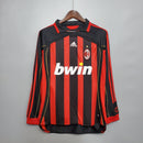 Camisa Milan Titular 06/07 - Versão Retro Manga Comprida (Importação)