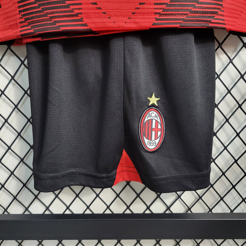 Kit Infantil AC Milan Home 23/24 (Importação)