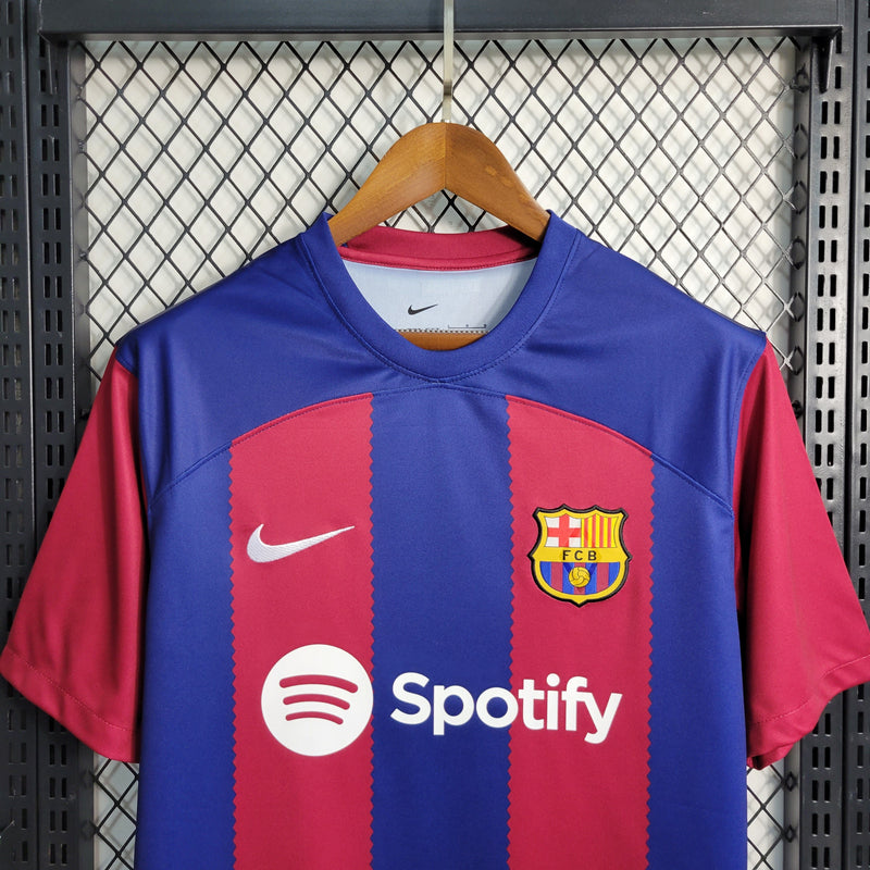 Camisa Barcelona Home 23/24 - Nike Torcedor Masculina - (Importação)