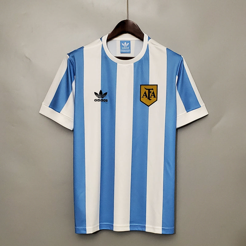 Camisa Argentina Titular 1978 - Versão Retro (Importação)