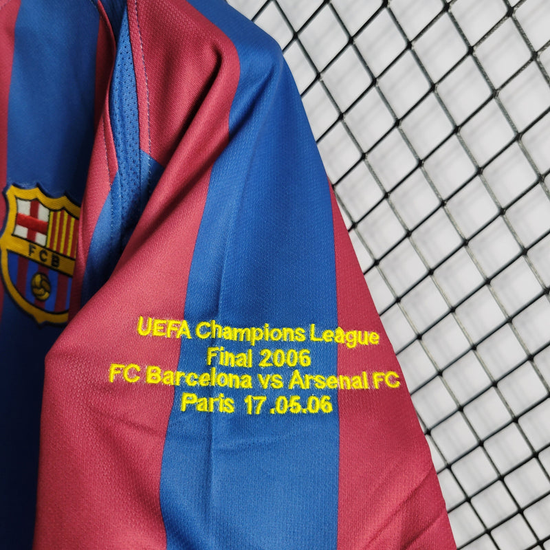 Camisa Barcelona Titular 2006 - Versão Retro  (Importação)