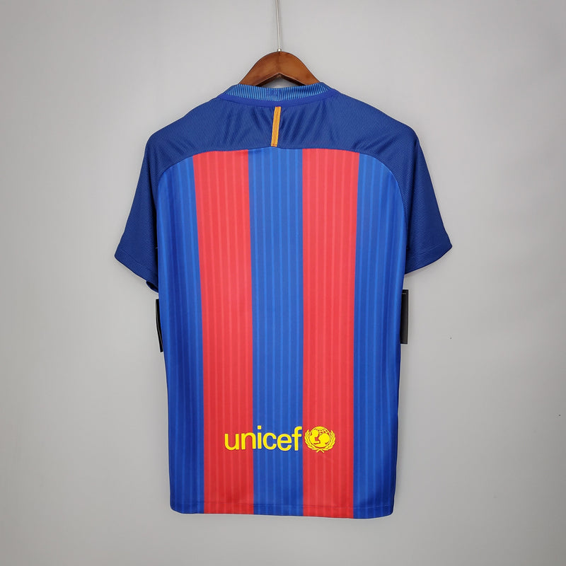 Camisa Barcelona Titular 16/17 - Versão Retro  (Importação)