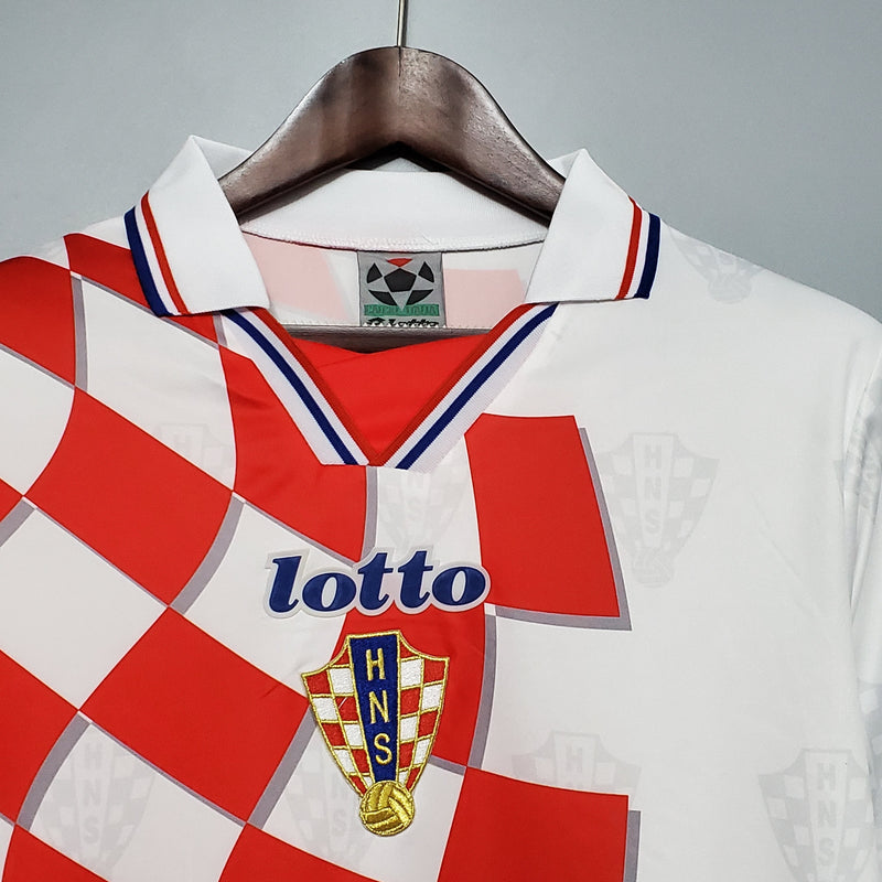 Camisa Croácia 1998 Titular - Versão Retro (Importação)