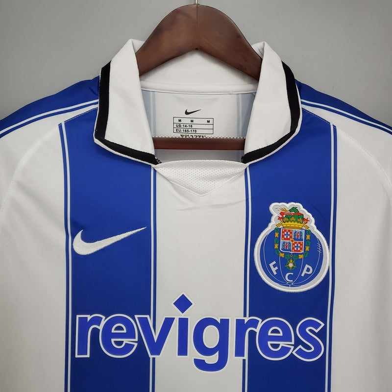 Camisa Porto Titular 03/04 - Versão Retro (Importação)