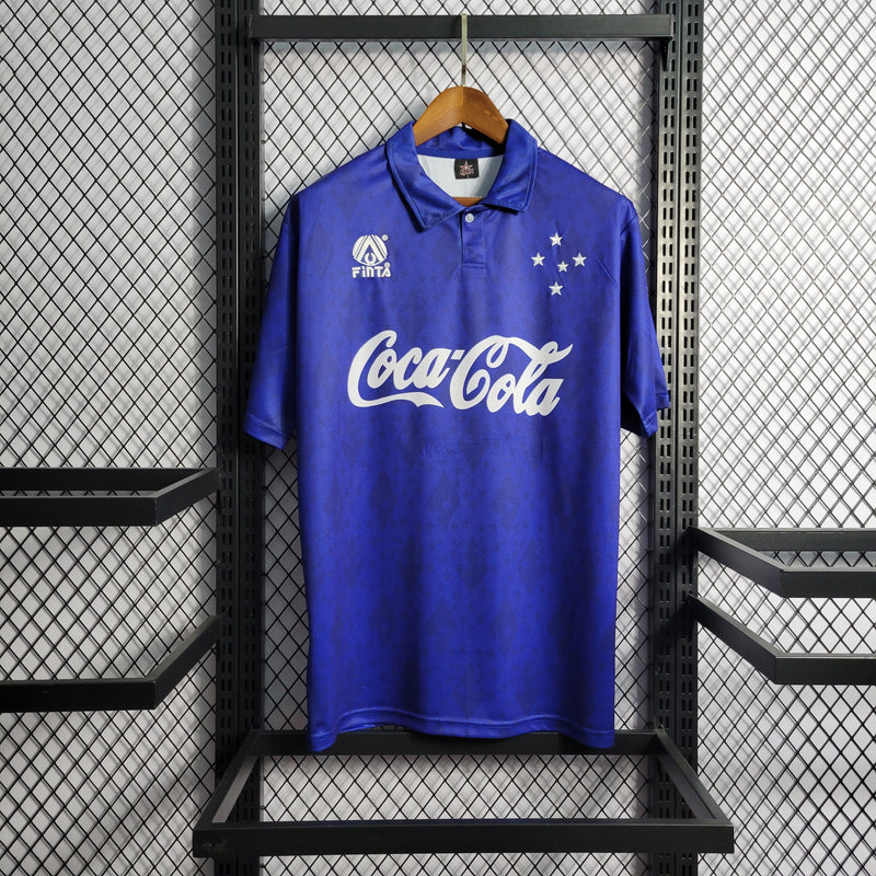 Camisa Cruzeiro Titular 93/34 - Versão Retro (Importação)