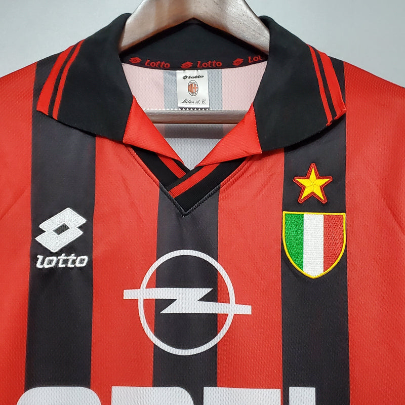 Camisa Milan Titular 96/97 - Versão Retro  (Importação)