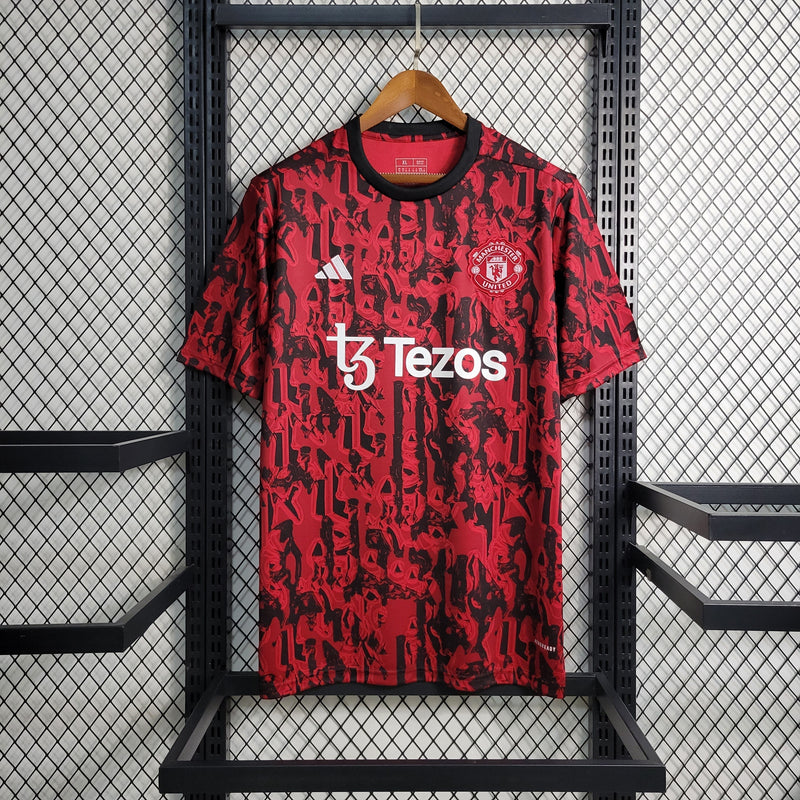 Camisa Manchester United Treino 23/24 - adidas Torcedor Masculina  - Lançamento (cópia)