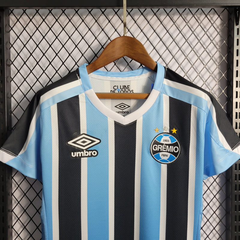 Camisa Grêmio Titular 22/23 - Versão Feminina (Importação)