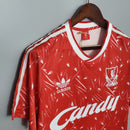 Camisa Liverpool Titular 89/91 - Versão Retro (Importação)
