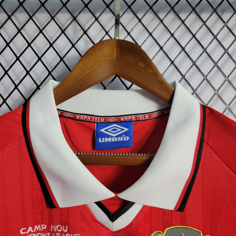 Camisa Manchester United Titular 1999 - Versão Retro (Importação)