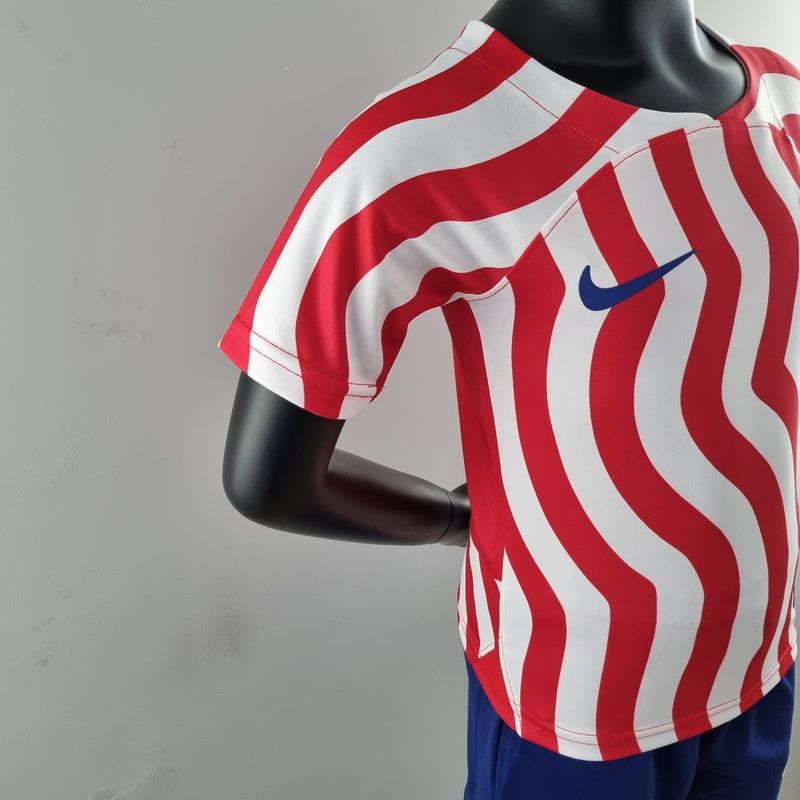 Kit Infantil Atlético de Madrid Titular 22/23 (Importação)