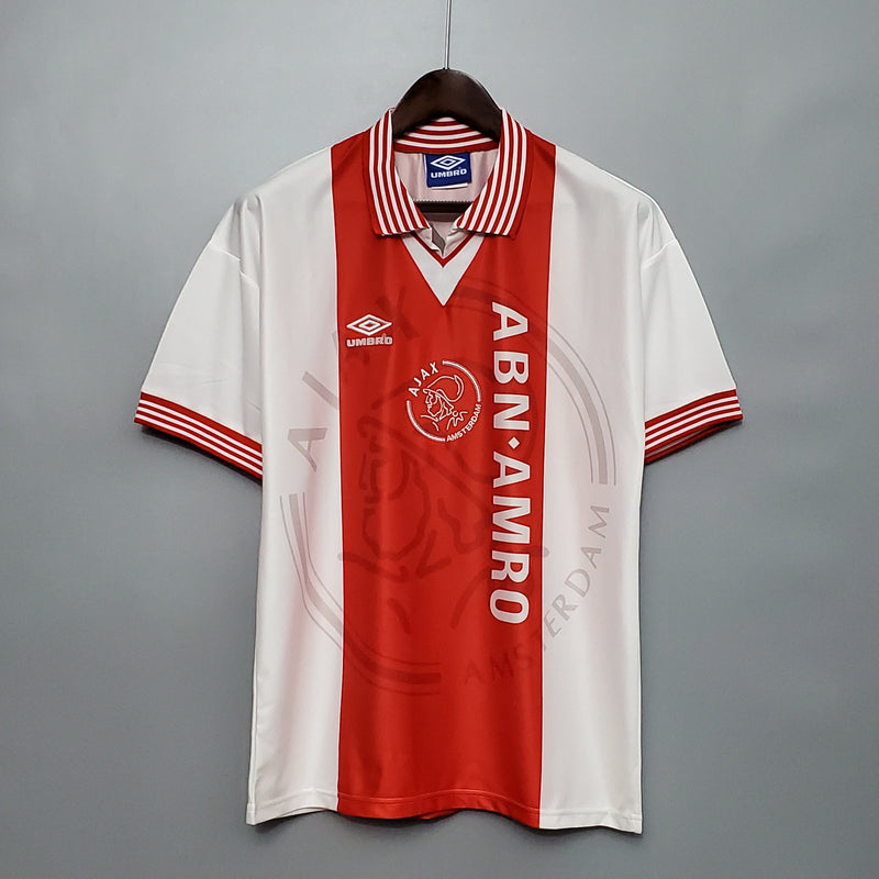 Camisa Ajax Titular 95/96 - Versão Retro (Importação)