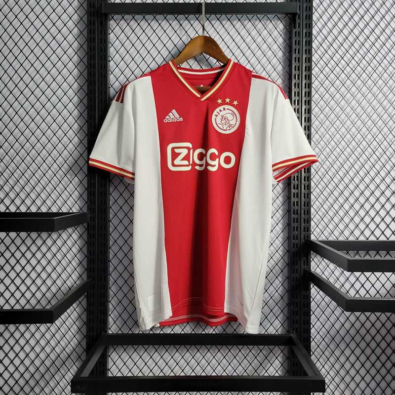 Camisa Ajax Titular 22/23 - Versão Torcedor (Importação)