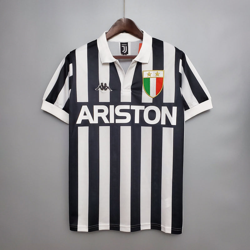 Camisa Juventus Titular 84/85 - Versão Retro  (Importação)