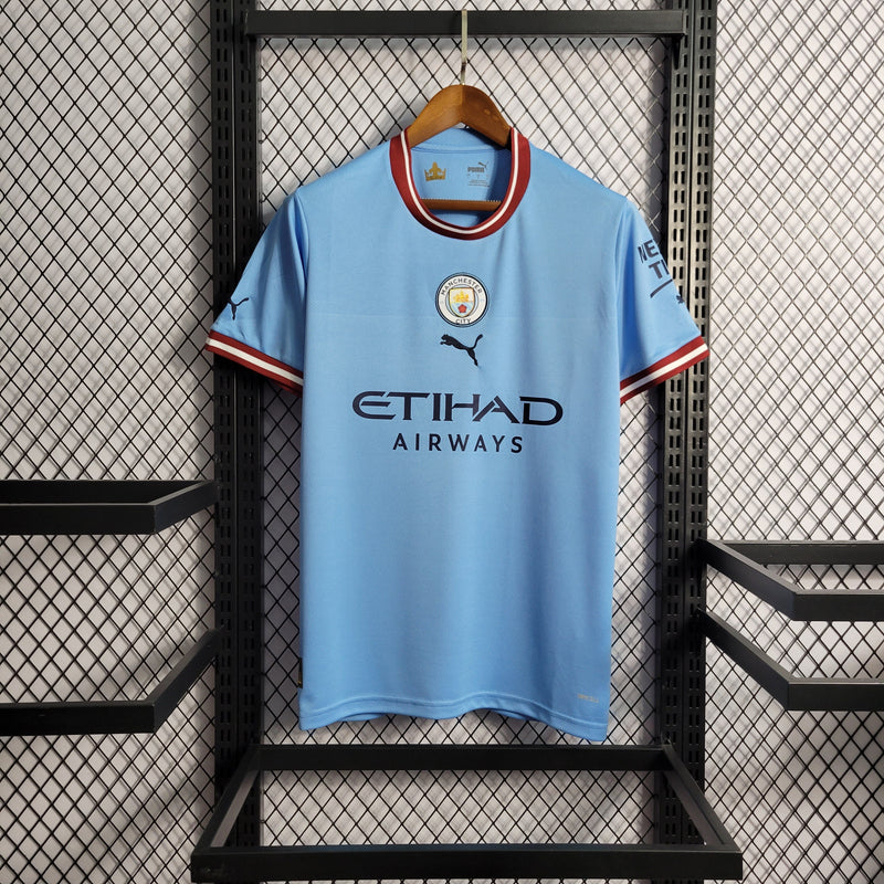 Manchester City Home 22/23 - Puma Torcedor Masculina (Importação)