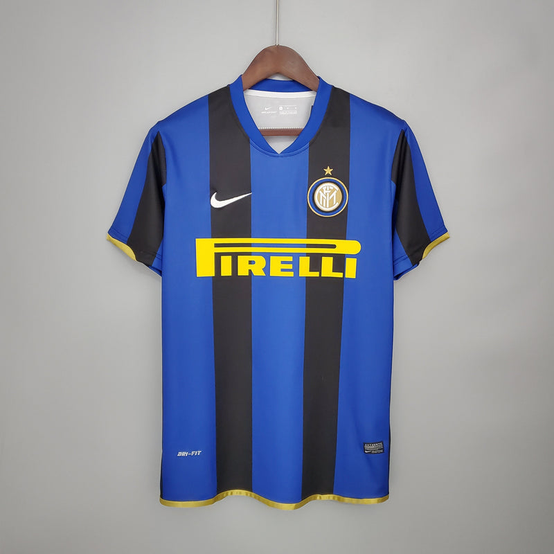 Camisa Inter de Milão Titular 08/09 - Versão Retro (Importação)