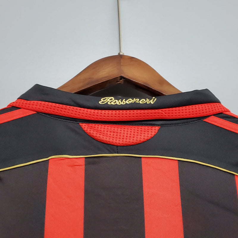 Camisa Milan Titular 06/07 - Versão Retro Manga Comprida (Importação)