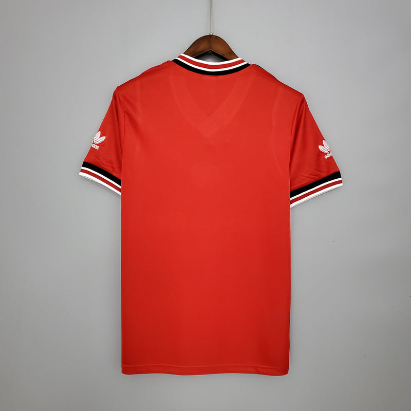 Camisa Manchester United Titular 85/86 - Versão Retro (Importação)