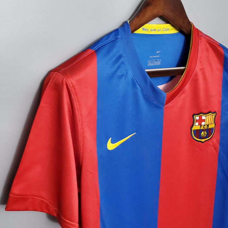 Camisa Barcelona Titular 06/07 - Versão Retro  (Importação)