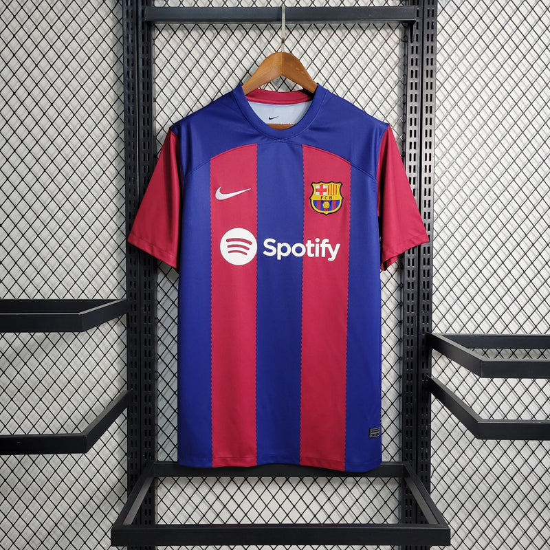 Camisa Barcelona Home 23/24 - Nike Torcedor Masculina - (Importação)