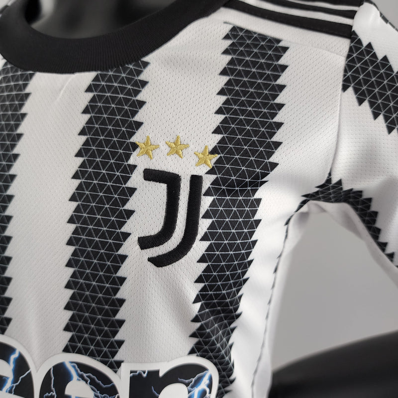 Kit Infantil Juventus Titular 22/23  (Importação)